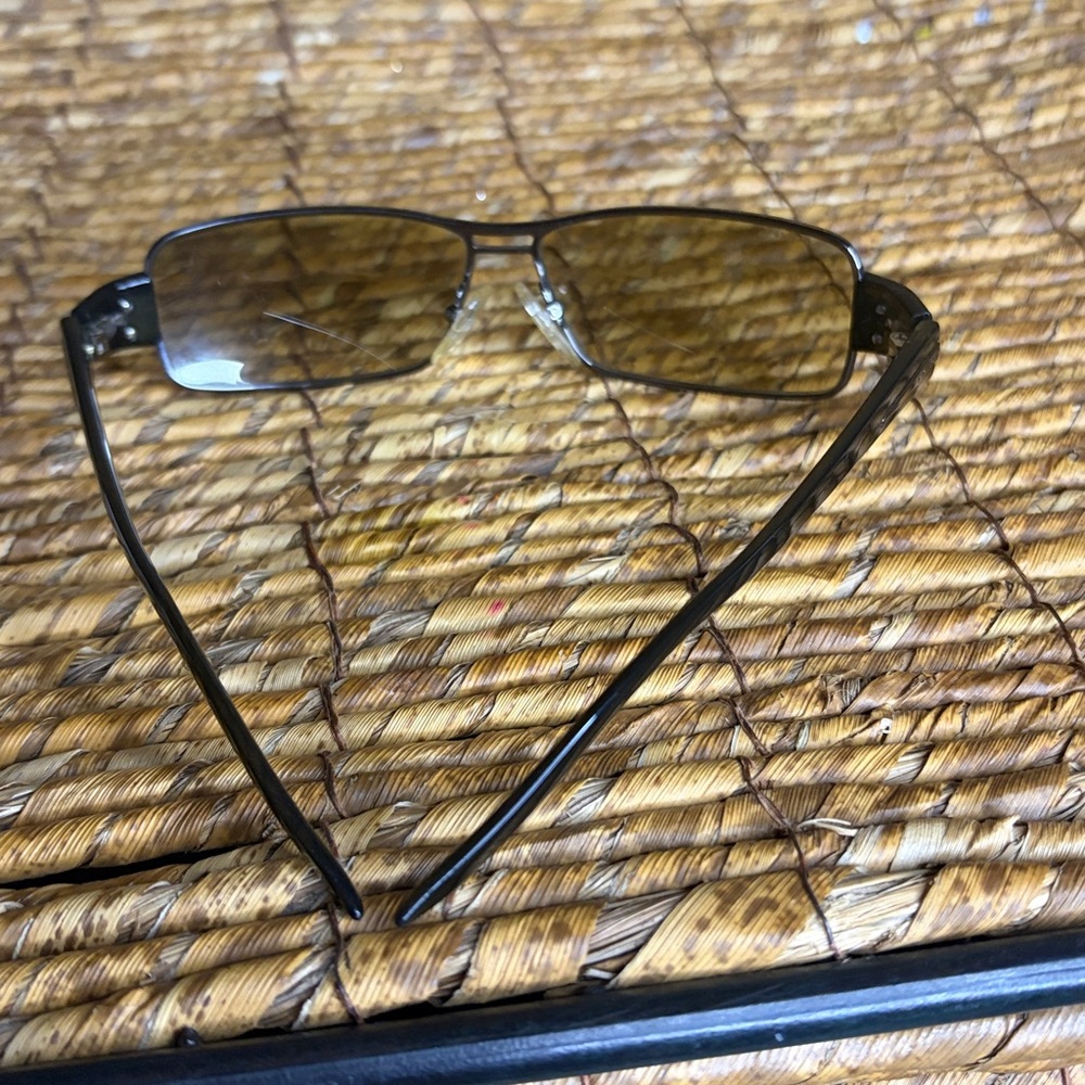 Prada Rectangular Brown Sunglasses - image 3